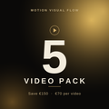 5 Video Pack — Custom Motion Design Videos, 24-Hour Delivery